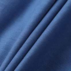 Men's Linen Shirt 55% Linen Print Shirt White Blue Long Sleeve Faith Lapel Spring & Fall Outdoor Daily Clothing Apparel