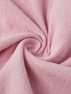 Men's Linen Shirt Casual Shirt Beach Shirt Button Up Shirt Untucked Shirts Plain Vacation Curise Black White Pink Navy Blue Long Sleeve Lapel Spring & Summer Clothing Apparel Basic