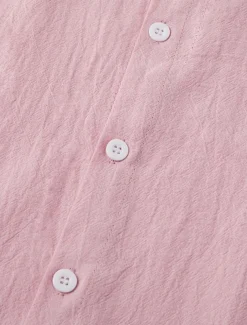 Men's Linen Shirt Casual Shirt Beach Shirt Button Up Shirt Untucked Shirts Plain Vacation Curise Black White Pink Navy Blue Long Sleeve Lapel Spring & Summer Clothing Apparel Basic