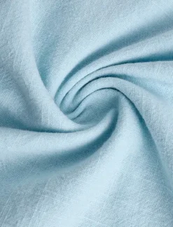 Men's Linen Shirt Casual Shirt Beach Shirt Henley Shirt Plain Hawaiian Holiday Black White Pink Wine Long Sleeve Henley Spring & Summer Clothing Apparel