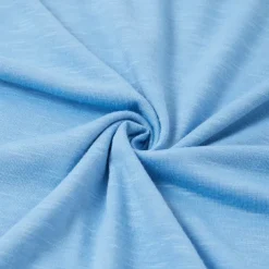 Men's Linen-like T Shirt Moisture Wicking Shirts Plain V Neck Street Causal Short Sleeve V Neck Vintage Clothing Apparel Retro Basic Casual Comfortable