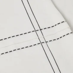 Men's Lyocell T Shirt Horizontal Vertical Stripes Crew Neck School Training Short Sleeve Side Stripe Stripe Clothing Apparel Knitwear Vacation Vintage Neutral