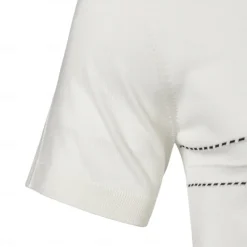 Men's Lyocell T Shirt Horizontal Vertical Stripes Crew Neck School Training Short Sleeve Side Stripe Stripe Clothing Apparel Knitwear Vacation Vintage Neutral