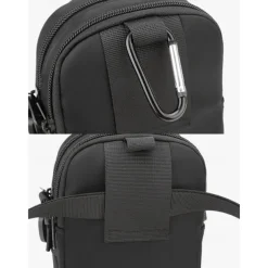 Men's Multi-Functional Crossbody Utility Pouch – Compact Waterproof Sling Bag with Adjustable Strap, Secure Phone Pocket, and Key Clip for Travel, Hiking, and Everyday Use