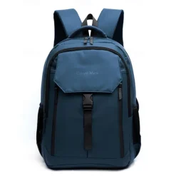 Men's Multi-Functional Waterproof Travel Backpack with Luggage Strap and Multiple Compartments – Ideal for Business, School, and Outdoor Adventures