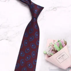 Men's Neckties Fashion Business Classic Argyle Wedding Party Daily Wear