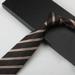 Men's Neckties Fashion Business Jacquard Pattern Wedding Party Daily Wear