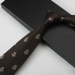 Men's Neckties Fashion Business Jacquard Pattern Wedding Party Daily Wear