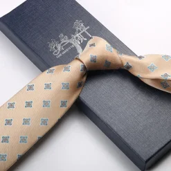 Men's Neckties Fashion Business Jacquard Argyle Wedding Party Daily Wear