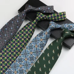 Men's Neckties Fashion Business Print Pattern Wedding Party Daily Wear