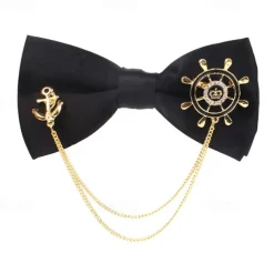 Men's Neckties Modern Contemporary Shiny Metallic Solid Color Wedding Party Daily Wear