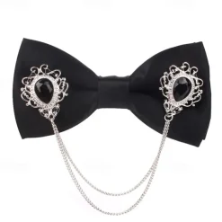 Men's Neckties Modern Contemporary Shiny Metallic Solid Color Wedding Party Daily Wear