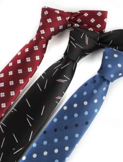 Men's Neckties Sexy Patterned Wedding Party Daily Wear
