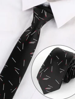 Men's Neckties Sexy Patterned Wedding Party Daily Wear