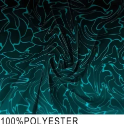 Men's Optical Illusion Gradient Lines / Waves Swim Trunks Swim Shorts Board Shorts Mid Waist Fashion Designer Surfing Holiday Beach Pocket Drawstring Elastic Waist Designer Clothing Apparel