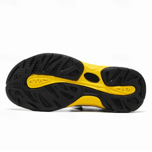 Men's Outdoor Hiking Sandals - Durable Open-Toe Design, Adjustable Straps, Anti-Slip Sole, Lightweight Sport Shoes for Summer Adventures