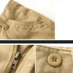 Men's Outdoor Pants Cargo Pants Hiking Pants Trousers Military Outdoor Regular Fit Waterproof Breathable Quick Dry Pants / Trousers Army Yellow Black Cotton Hunting Climbing Camping / Hiking / Caving