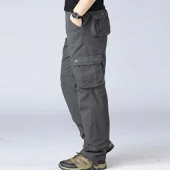 Men's Outdoor Pants Cargo Pants Hiking Pants Trousers Military Outdoor Regular Fit Waterproof Breathable Quick Dry Pants / Trousers Army Yellow Black Cotton Hunting Climbing Camping / Hiking / Caving