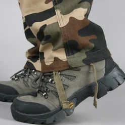 Men's Outdoor Pants Cargo Pants Hiking Pants Trousers Military Camouflage Outdoor Regular Fit Waterproof Breathable Quick Dry Pants / Trousers Forest Green Black+Grey Cotton Hunting Climbing Camping