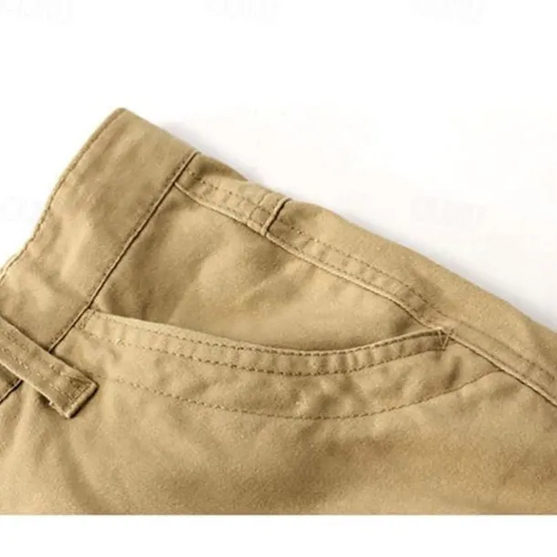 Men's Outdoor Pants Cargo Pants Hiking Pants Trousers Military Camouflage Outdoor Regular Fit Waterproof Breathable Quick Dry Pants / Trousers Forest Green Black+Grey Cotton Hunting Climbing Camping