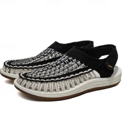 Men's Outdoor Sandals with Adjustable Strap, Breathable Mesh Design and Durable Sole for Hiking, Beach and Summer Activities