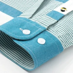 Men's Oxford Shirt Light Khaki Light Grey Dark Grey Blue White Long Sleeve Color Block Button Down Collar School Wedding Buttons Clothing Apparel Neutral Fashion Daily