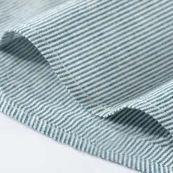 Men's Oxford Shirt Light Khaki Light Green Light Grey Long Sleeve Striped Button Down Collar School Wedding Buttons Clothing Apparel Neutral Fashion Daily