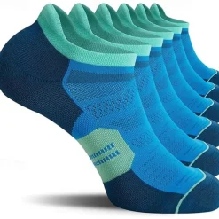 Men's 6-Pack Multi Packs Socks Ankle Socks Low Cut Socks Running Socks Casual Socks Black White Color Color Block Sports & Outdoor Daily Vacation Basic Medium Spring Fall Fashion Casual