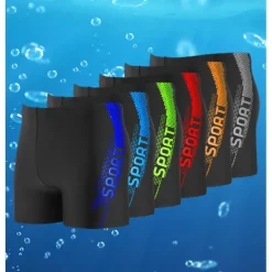 Men's Paded Swimwear Bulge Enhancing Pounch Briefs Push Up Bathing Suit Bottoms Swimming Surfing Beach Water Sports Printed Summer