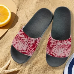Men's Patchwork Designed Slide Sandals – Casual & Stylish Style for Men in Beach Vacations, Poolside Relaxing & Daily Summer Wear