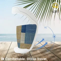 Men's Patchwork Designed Slide Sandals – Casual & Stylish Style for Men in Beach Vacations, Poolside Relaxing & Daily Summer Wear