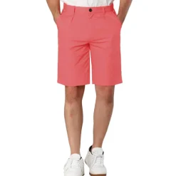 Men's Pink Shorts Shorts Chino Shorts Dress Shorts Bermuda shorts Pocket Plain Comfort Breathable Outdoor Daily Going out Fashion Casual Black Pink