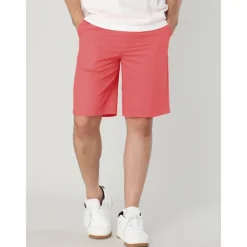 Men's Pink Shorts Shorts Chino Shorts Dress Shorts Bermuda shorts Pocket Plain Comfort Breathable Outdoor Daily Going out Fashion Casual Black Pink