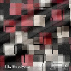 Men's Plaid Polo Shirts Zip Polo Short Sleeve Polo Shirts Collar Casual Formal Vacation Dailywear 3D Print Summer Spring Black Yellow Red