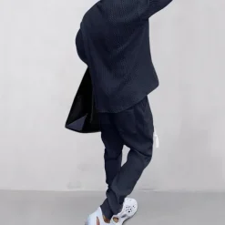 Men's Plain Basic Sweatshirts Sweatshirt Tracksuit Sweatsuit Long Sleeve Sweatshirt V Neck Streetwear Basic Casual Sports & Outdoor Daily Holiday 2 Piece Fall & Winter