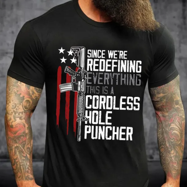 Men's Plus Size Big Tall T shirt Tee Tee Crewneck Black Short Sleeves Outdoor Going out Sports Tops Print Basic Graphic Letter Clothing Apparel Cotton Blend Streetwear Stylish Casual