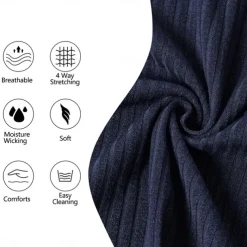 Men's Polo Shirt Golf Shirt Work Casual Lapel Ribbed Polo Collar Short Sleeve Basic Modern Color Block Patchwork Button Spring & Summer Regular Fit Light Blue White Burgundy Navy Blue Gray Polo Shirt