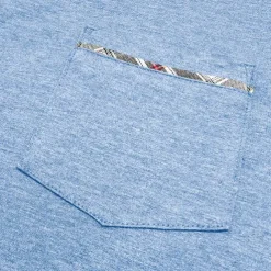 Men's Polo Shirts Golf Shirt Work Casual Lapel Ribbed Polo Collar Short Sleeve Basic Modern Color Block Patchwork Buttons Spring & Summer Regular Fit Light Blue Dark Gray Black Blue Green Khaki Polo