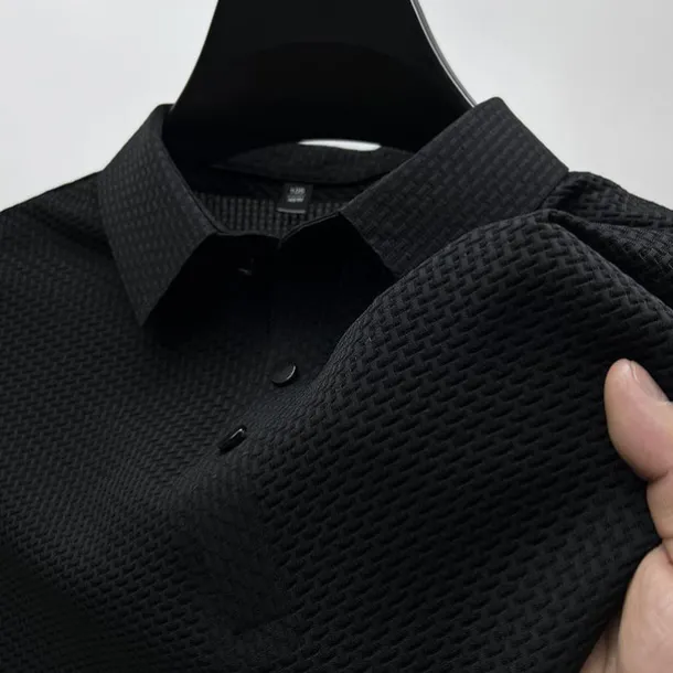 Men's Polo Shirts Golf Shirt Casual Holiday Classic Short Sleeve Fashion Basic Plain Buttons Summer Regular Fit Navy Black White Yellow Green Dark Blue Polo Shirts