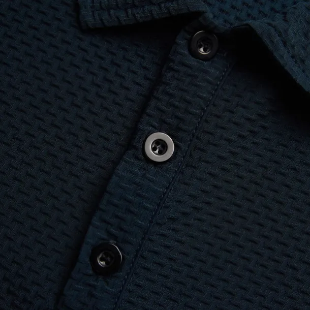 Men's Polo Shirts Golf Shirt Casual Holiday Classic Short Sleeve Fashion Basic Plain Buttons Summer Regular Fit Navy Black White Yellow Green Dark Blue Polo Shirts