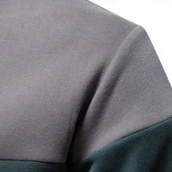 Men's Polo Sweatshirt Yellow Army Green Red Blue Green Lapel Color Block Casual Daily Sports Casual Spring & Fall Clothing Apparel Hoodies Sweatshirts Long Sleeve