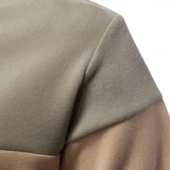 Men's Polo Sweatshirt Yellow Army Green Red Blue Green Lapel Color Block Casual Daily Sports Casual Spring & Fall Clothing Apparel Hoodies Sweatshirts Long Sleeve