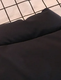 Men's Puffer Vest Daily Casual Spring & Fall Pocket Polyester Comfortable Solid Color Zipper Stand Collar Black White Blue Vest