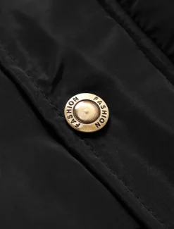 Men's Puffer Vest Fleece Vest Gilet Daily Date Vacation Fashion Casual Fall & Winter Pocket Polyester Warm Comfortable Solid Color Hidden Buttoned Front Stand Collar Regular Fit Black Blue Army Green