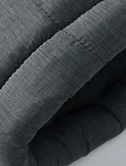 Men's Puffer Vest Gilet Quilted Vest Daily Date Vacation Fashion Casual Fall & Winter Zipper Pocket Polyester Warm Comfortable Color Block Zipper Stand Collar Regular Fit Orange Light Grey Dark Gray