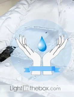 Men's Puffer Vest Vest Gilet Daily Date Vacation Fashion Casual Fall & Winter Pocket Polyester Warm Comfortable Plain Quilted Zipper Stand Collar Regular Fit Black White Red Burgundy Vest