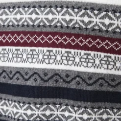 Men's Pullover Sweater Jumper Ribbed Knit Standing Collar Clothing Apparel Bishop Sleeve Spring & Fall White Navy Blue S M L