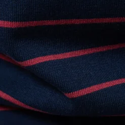 Men's Pullover Sweater Jumper Ribbed Knit Regular Tops Color Block Striped Crew Neck Knitwear Daily Outdoor Vacation Clothing Apparel Spring Fall Wine Navy Blue S M L