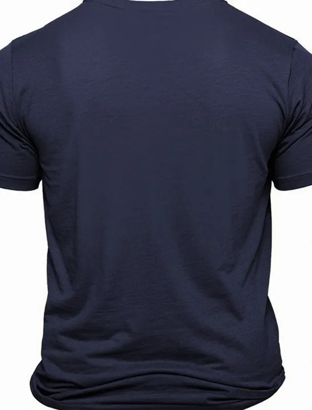 Men's Quotes & Sayings Letter Printed Funny T Shirt Tee Top 100% Cotton Short Sleeve Graphic Shirt Light Heather Grey Black White Comfortable Tee Street Sports Outdoor Fashion Designer Clothing