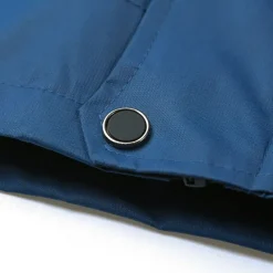 Men's Rain Jacket Outdoor Waterproof Windproof Hiking Outfits Hiking Clothes Spring Autumn / Fall Windbreaker Patchwork Dark Grey Black Yellow